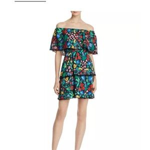 Alice + Olivia Multicolor Strapless Dress